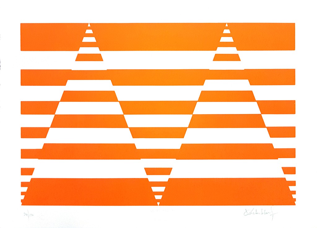 Victor Debach, Orange Composition Victor Debach, Orange Composition