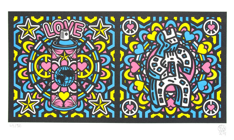 Speedy Graphito, Peace, love and stars Speedy Graphito, Peace, love and stars