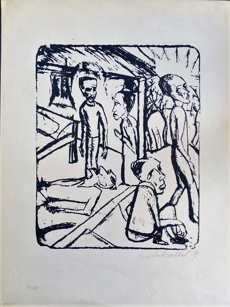 Erich Heckel, The Brothers Karamazov Erich Heckel, The Brothers Karamazov