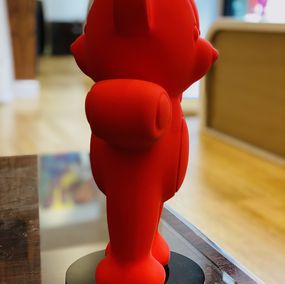 Jayet, Mini bear red mat soft Jayet, Mini bear red mat soft