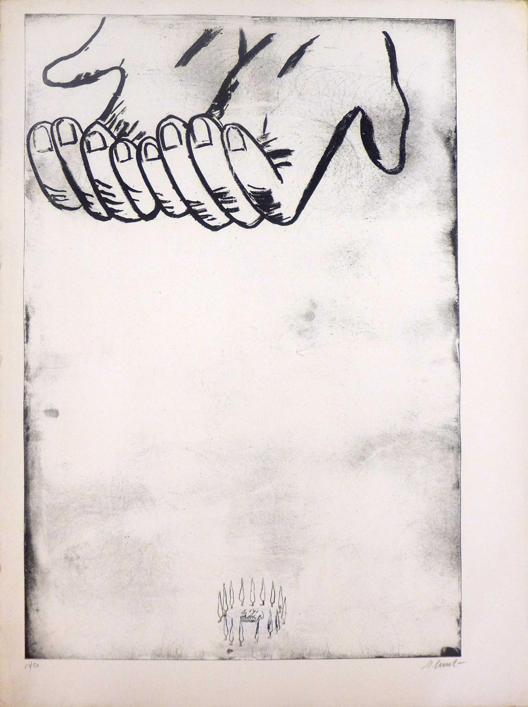 Enzo Cucchi, La Mana II Enzo Cucchi, La Mana II