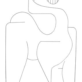 Fine Art Drawings, Horse out of the box, Hildegarde Handsaeme