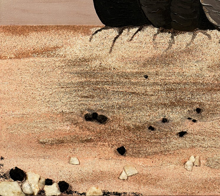 Art sur sable de Mami - Baobab