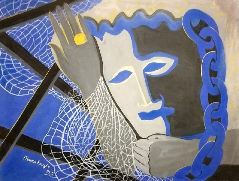Maurice Rouzée, Blue Masquerade Maurice Rouzée, Blue Masquerade