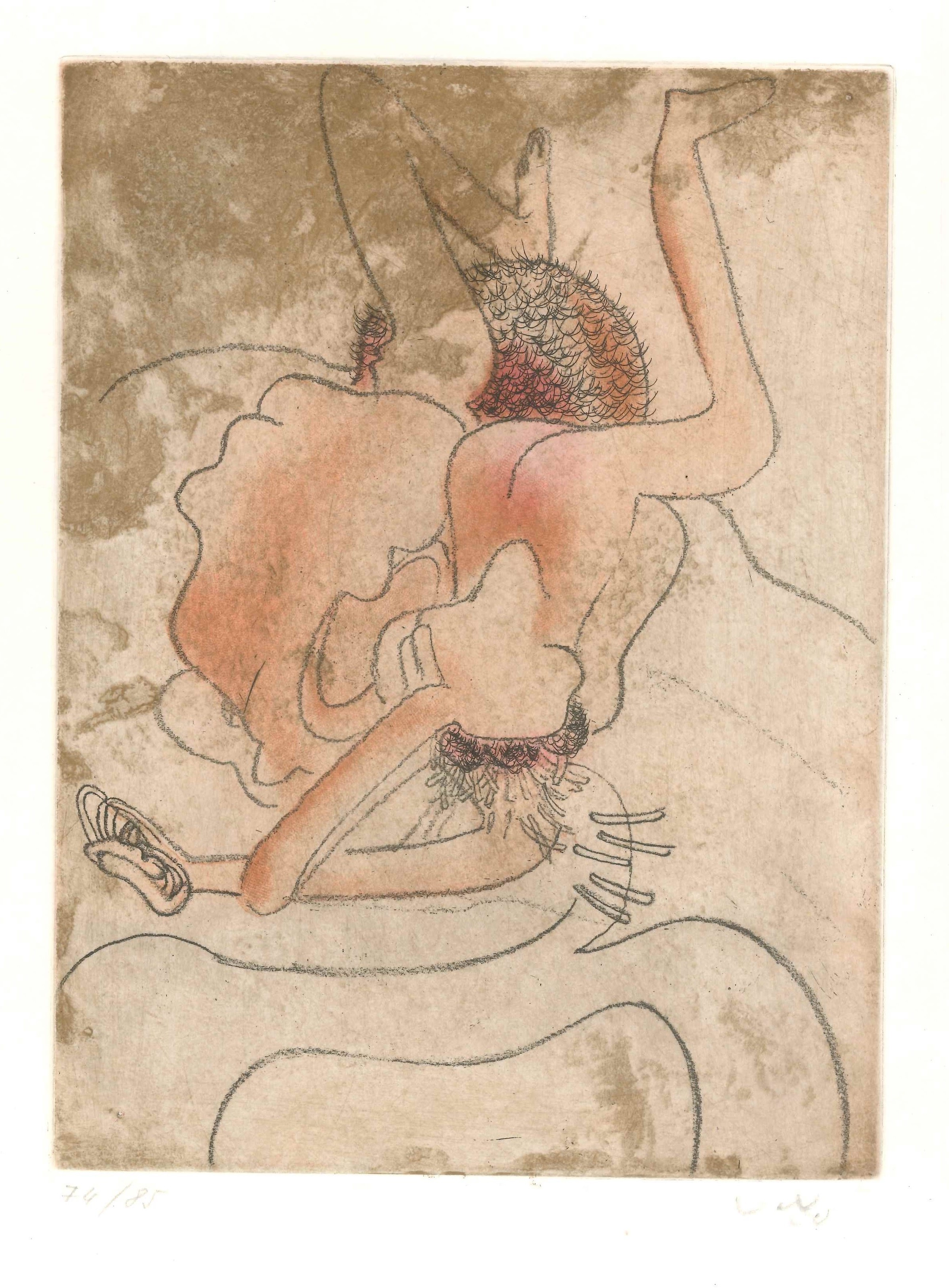 Roberto Matta, Plate 3 from Paroles Peintes Suite Roberto Matta, Plate 3 from Paroles Peintes Suite