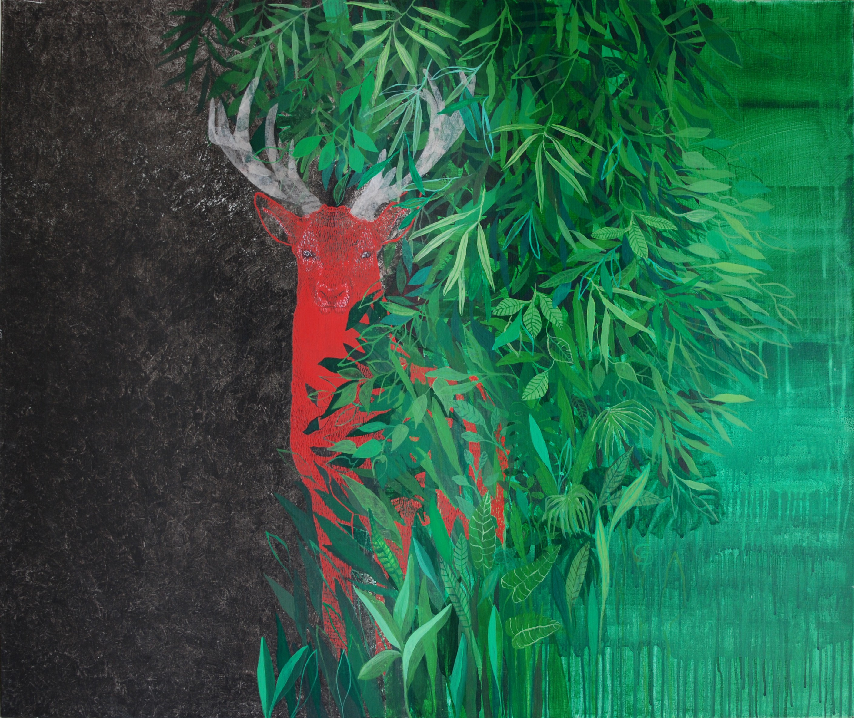Cécile Duchêne-Malissin, Cerf rouge Cécile Duchêne-Malissin, Cerf rouge