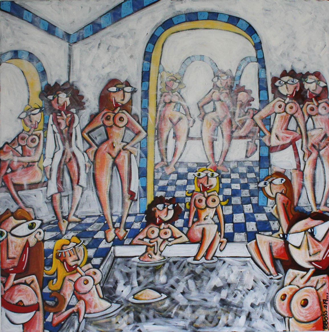David Jehan (B.boss), Le hammam #2 David Jehan (B.boss), Le hammam #2