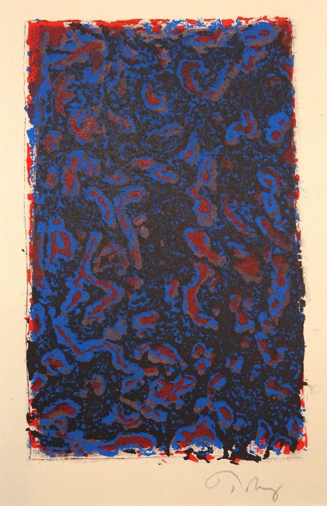 Mark Tobey, Untitled - Colored Composition Mark Tobey, Untitled - Colored Composition
