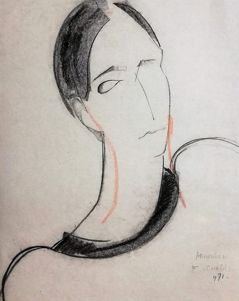 François Chapuis, Portrait of Woman François Chapuis, Portrait of Woman