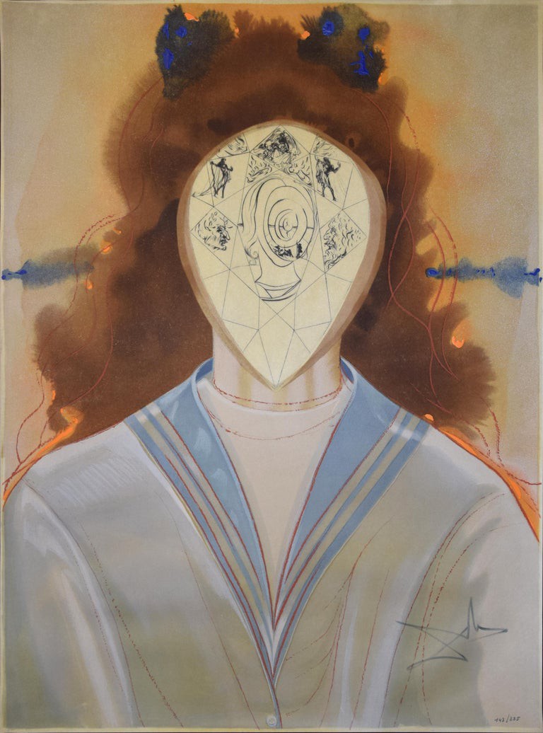 Salvador Dali, L'Immortalité - L'Alchimie des Philosophes Salvador Dali, L'Immortalité - L'Alchimie des Philosophes