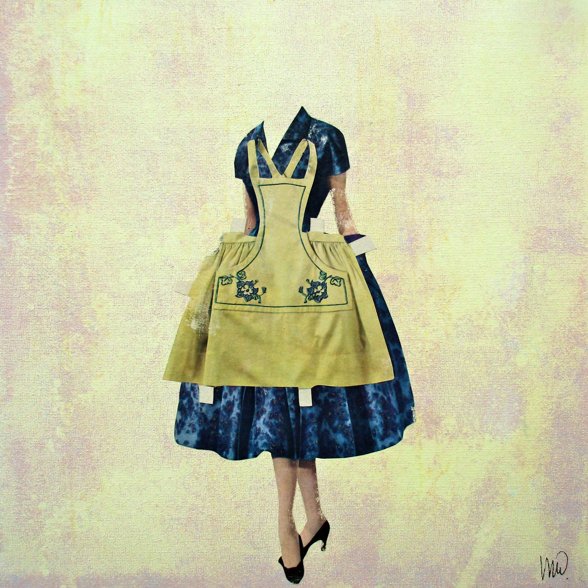 Marian Williams, Modelling Blue on Yellow Marian Williams, Modelling Blue on Yellow
