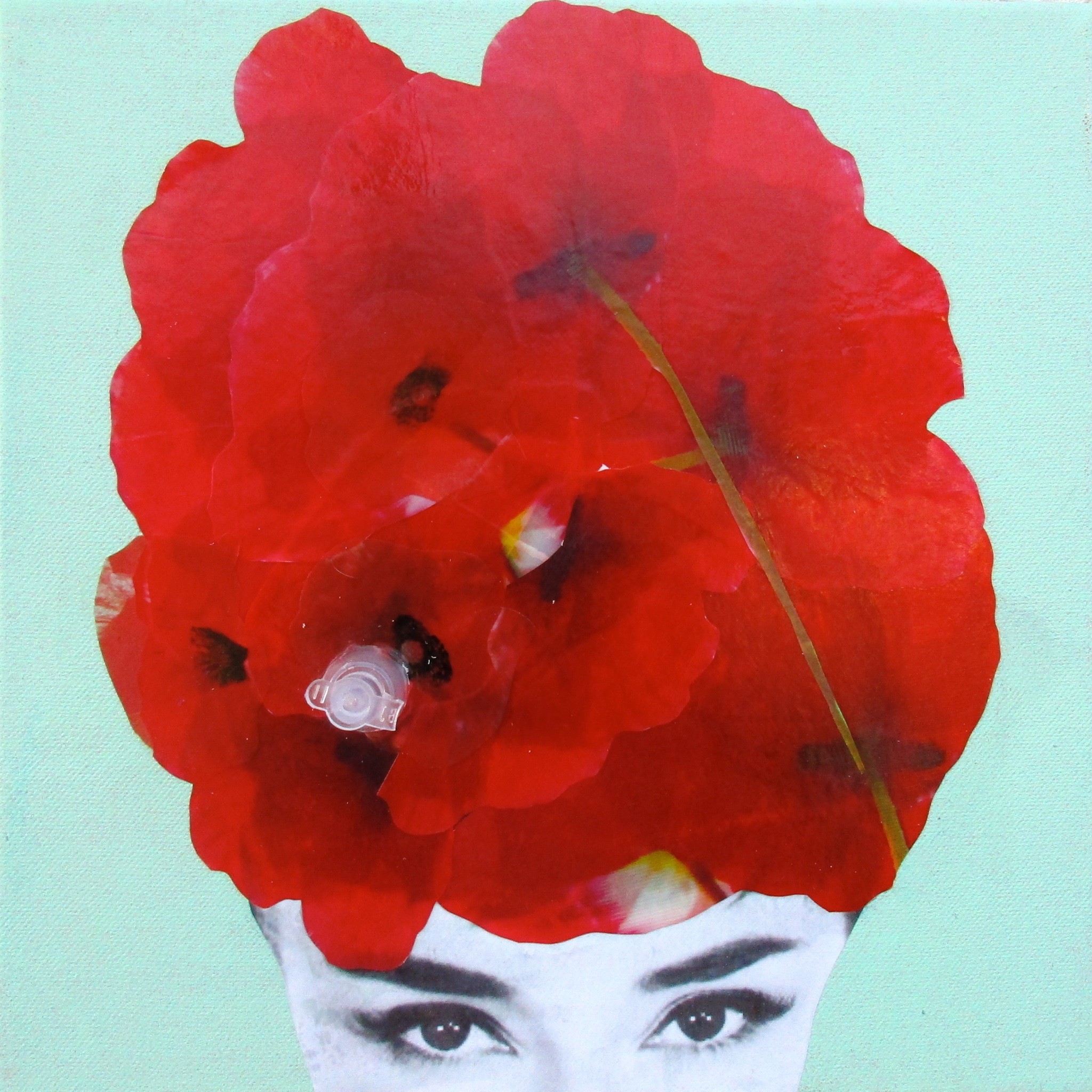 Marian Williams, Audrey in Summer, Red Marian Williams, Audrey in Summer, Red