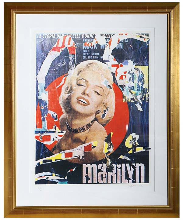 Mimmo Rotella, Marilyn Mimmo Rotella, Marilyn