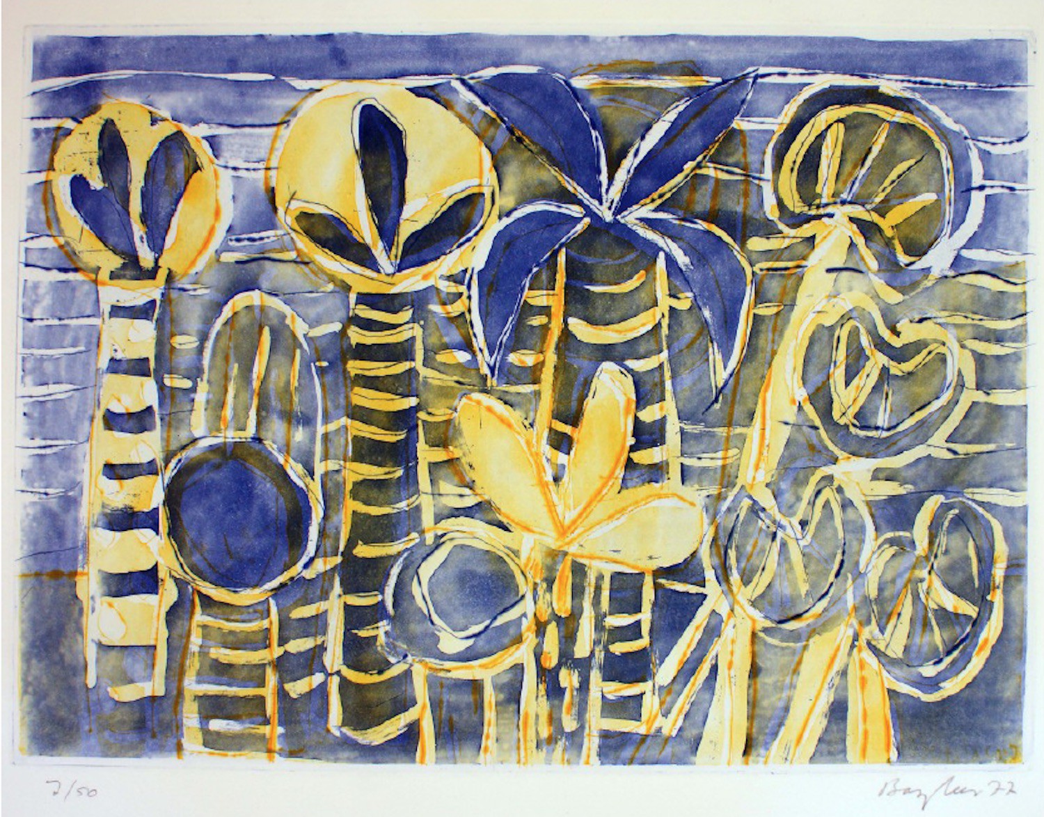 Eduard Bargheer, Ischia Gardens Eduard Bargheer, Ischia Gardens