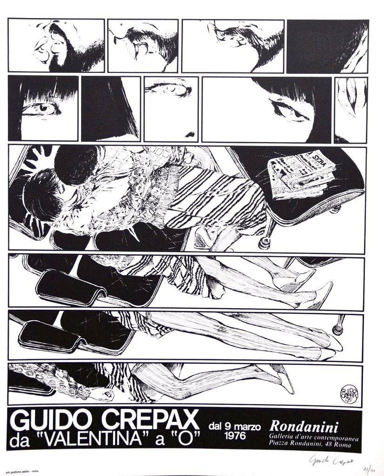Guido Crepax, From Valentina to O Guido Crepax, From Valentina to O
