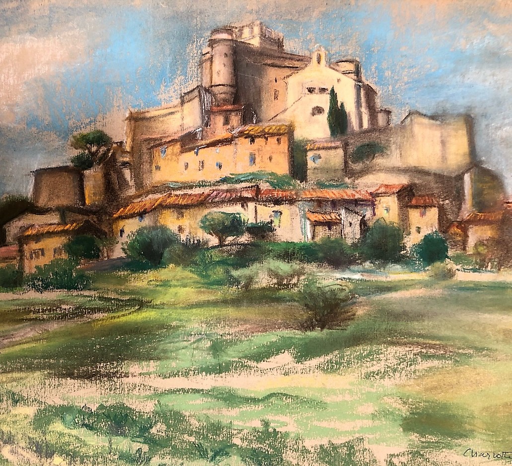 Charlotte Jamois, Landscape with a Village Charlotte Jamois, Landscape with a Village