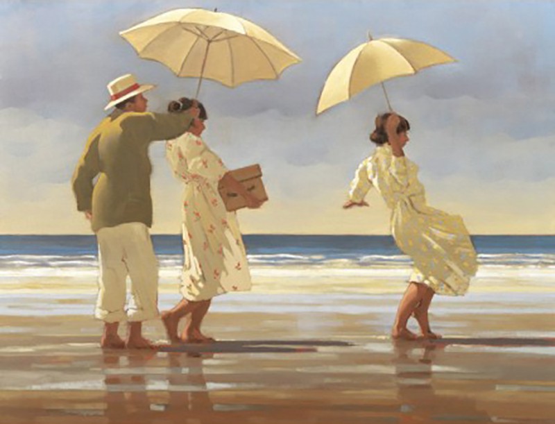 Jack Vettriano, The Picnic Party, Small Jack Vettriano, The Picnic Party, Small