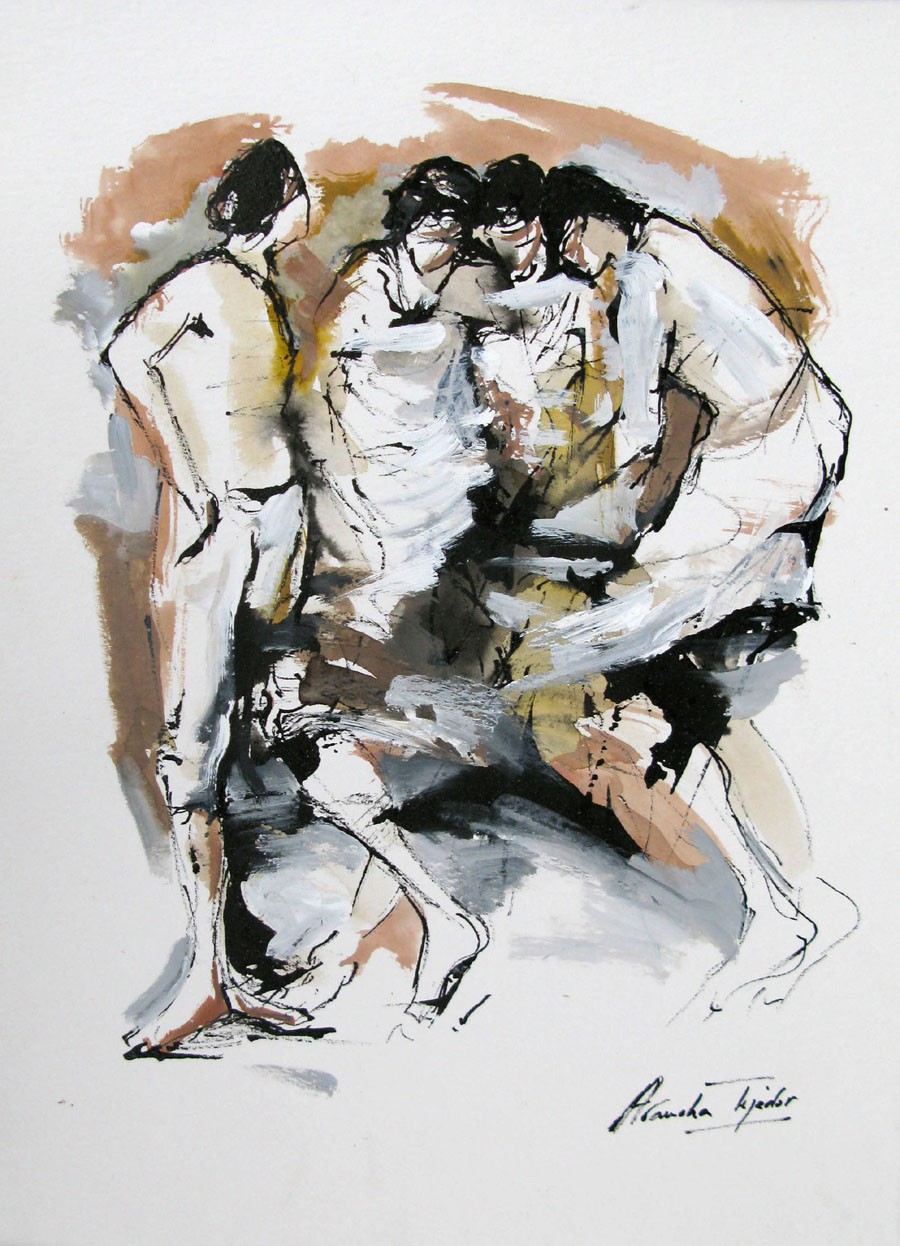 Arancha Tejedor, Personnages en mouvement 2 Arancha Tejedor, Personnages en mouvement 2