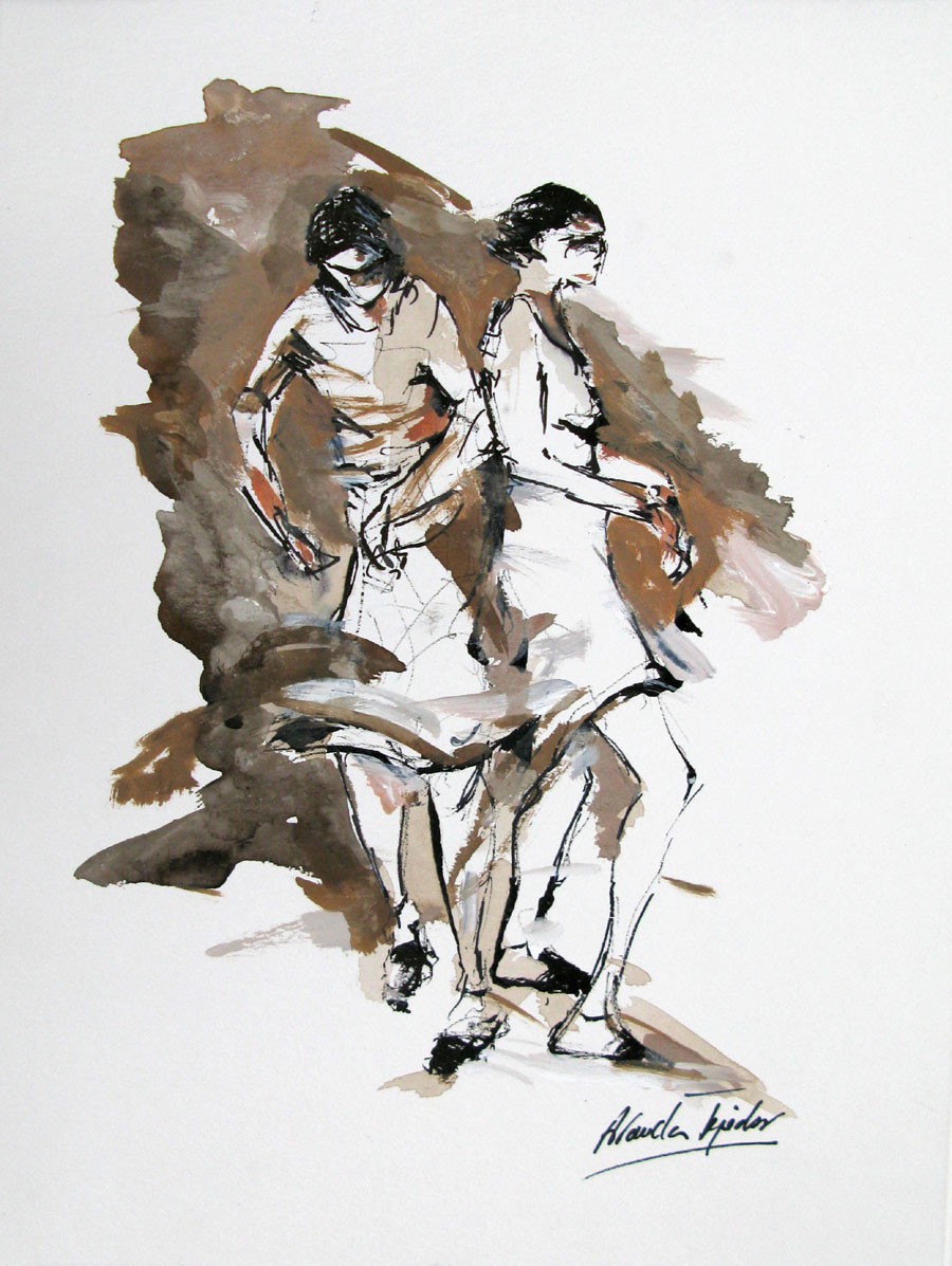 Arancha Tejedor, Personnages en mouvement 4 Arancha Tejedor, Personnages en mouvement 4