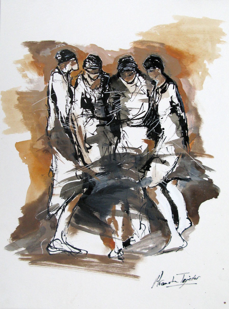 Arancha Tejedor, Personnages en mouvement 8 Arancha Tejedor, Personnages en mouvement 8