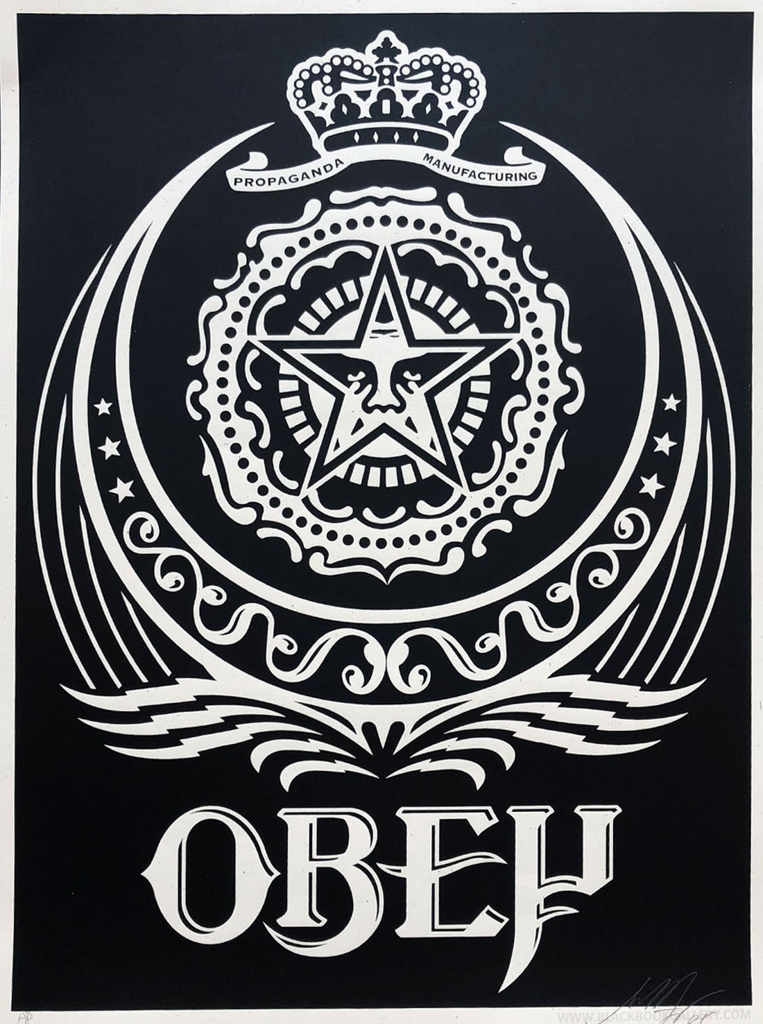 Shepard Fairey (Obey), Ankara Black Shepard Fairey (Obey), Ankara Black