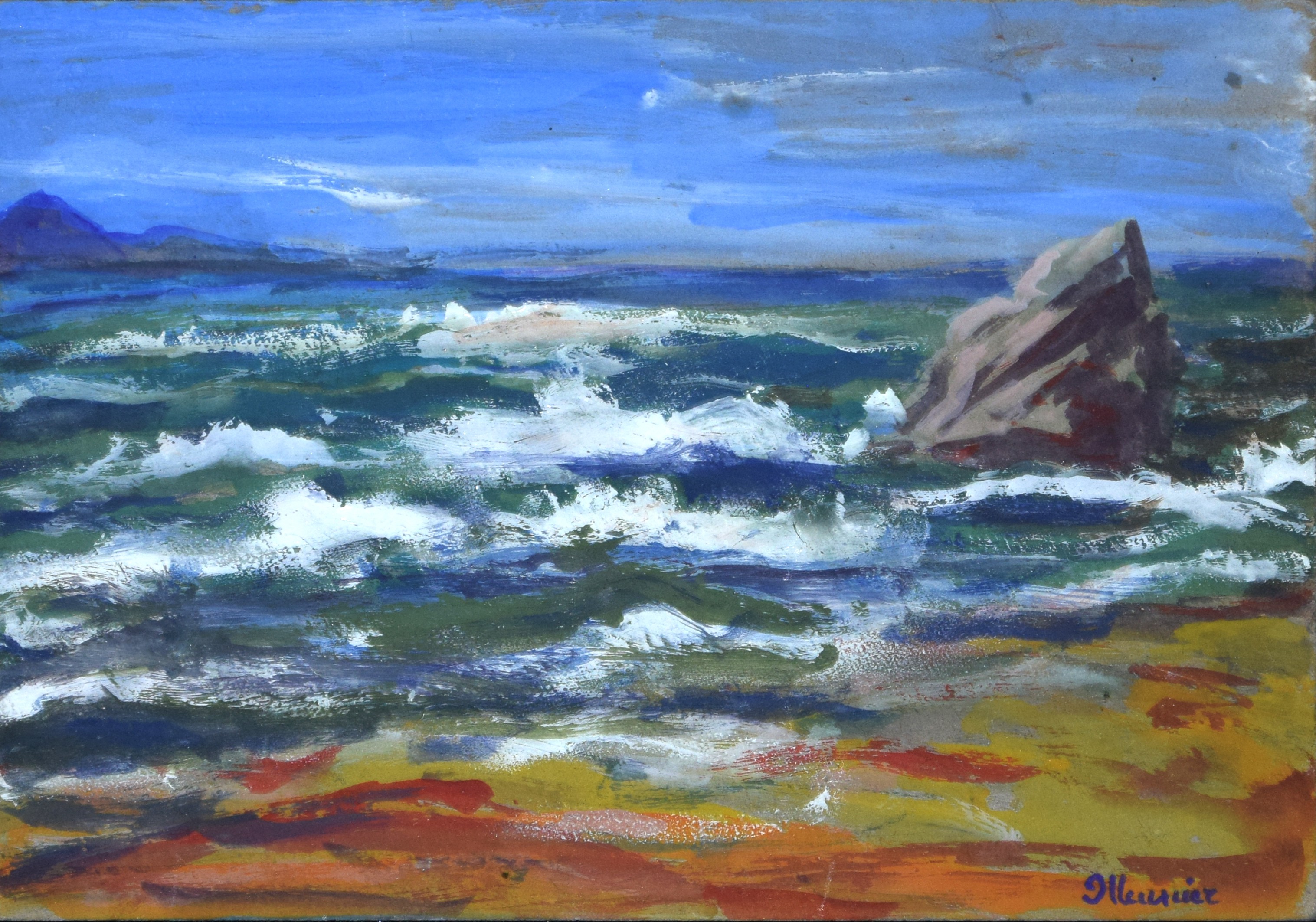 Jacques Meunier, Marine Jacques Meunier, Marine