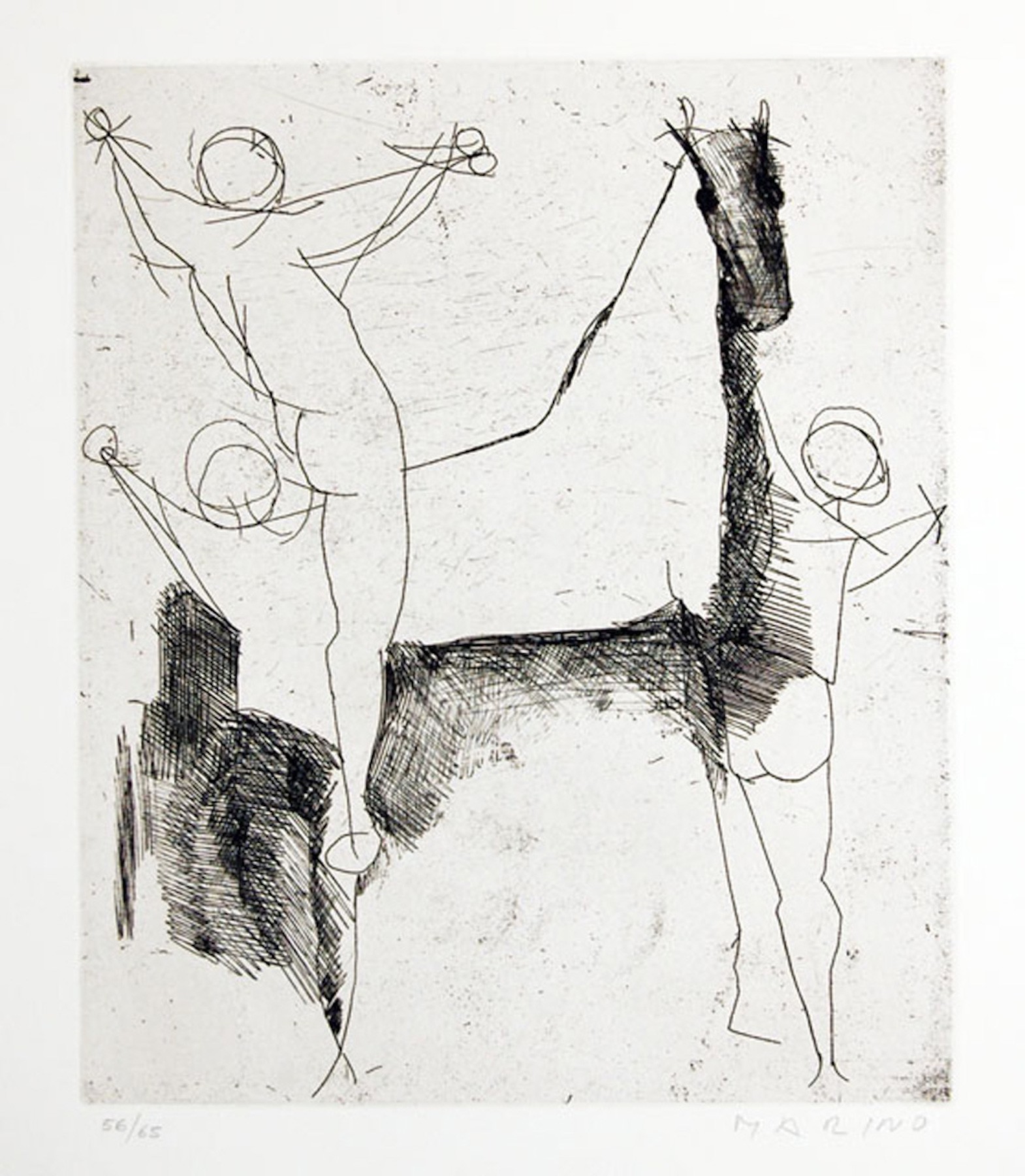 Marino Marini, Jugglers X Marino Marini, Jugglers X