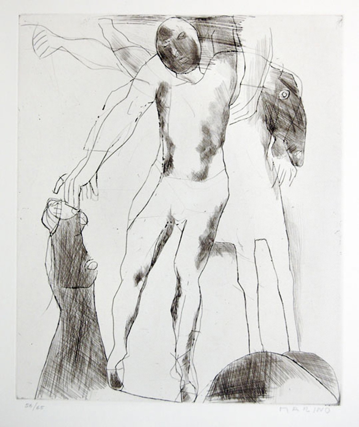 Marino Marini, Jugglers V Marino Marini, Jugglers V