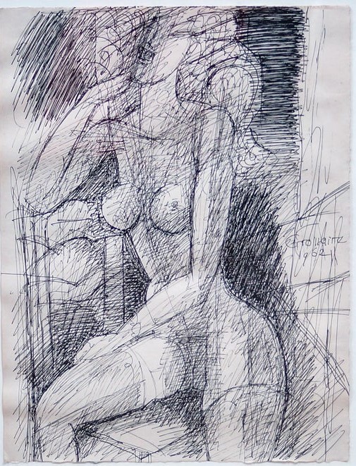 Marcel Gromaire, Female Figure Marcel Gromaire, Female Figure