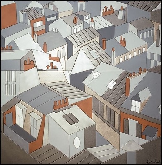 Agnès Bouche, Les toits de Paris Agnès Bouche, Les toits de Paris