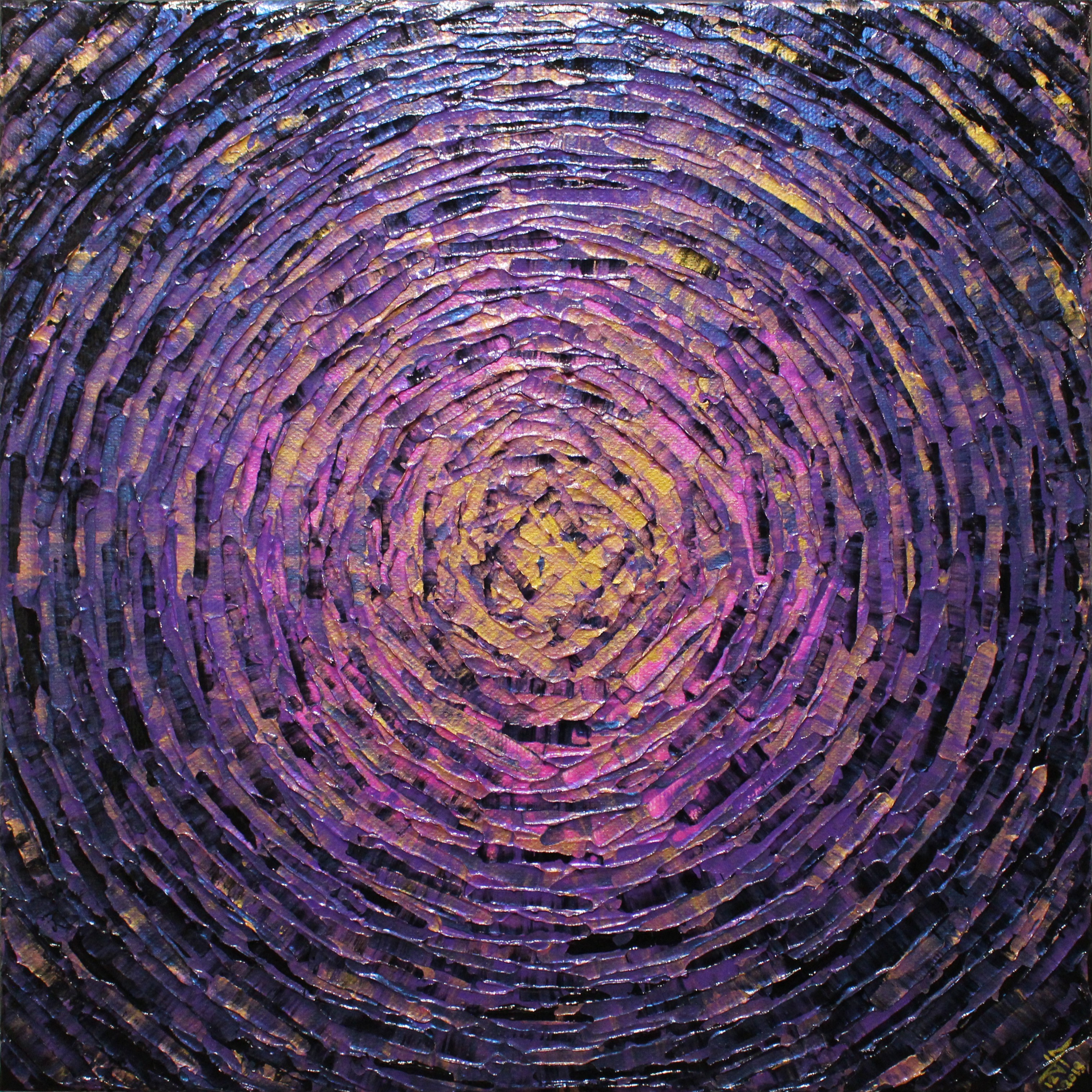 Jonathan Pradillon, Éclaté de couleur doré violet Jonathan Pradillon, Éclaté de couleur doré violet