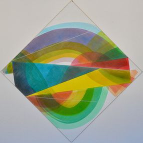 Painting, Épiphanies hiérosolymitaines 8, J/Y Delaunay-Israël