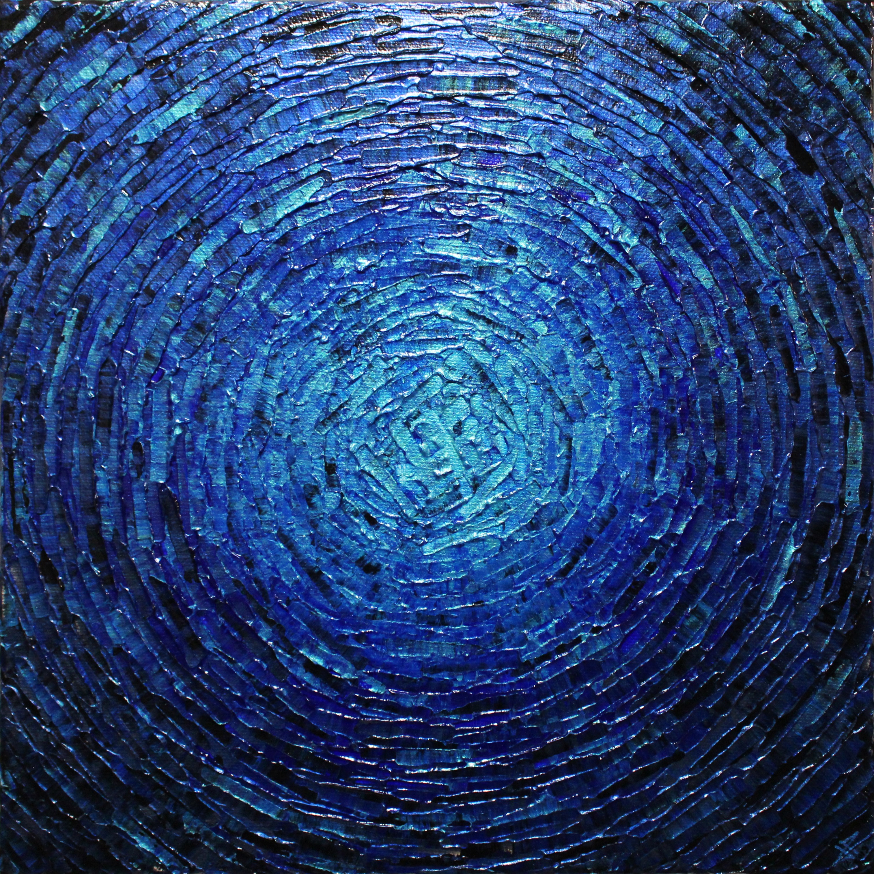Jonathan Pradillon, Éclaté de couleur bleu profond Jonathan Pradillon, Éclaté de couleur bleu profond