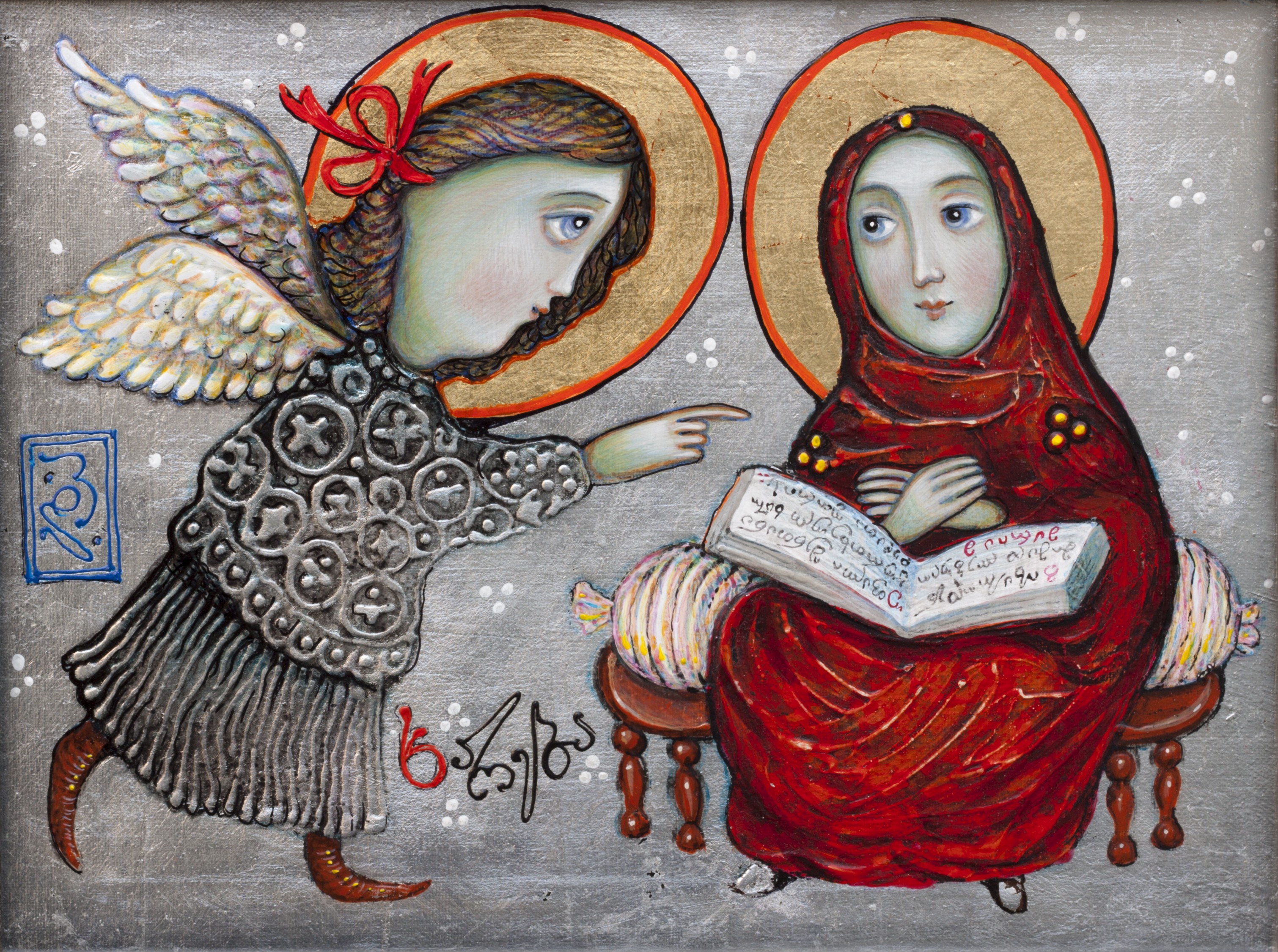 David Popiashvili, Annunciation David Popiashvili, Annunciation