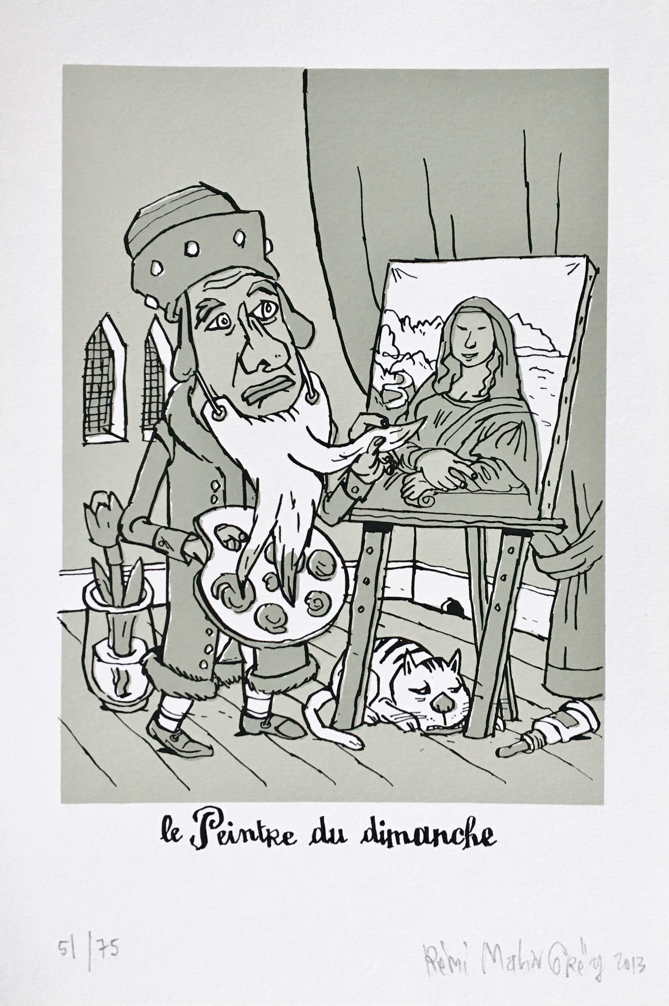 Rémi Malingrëy, Le peintre du dimanche Rémi Malingrëy, Le peintre du dimanche