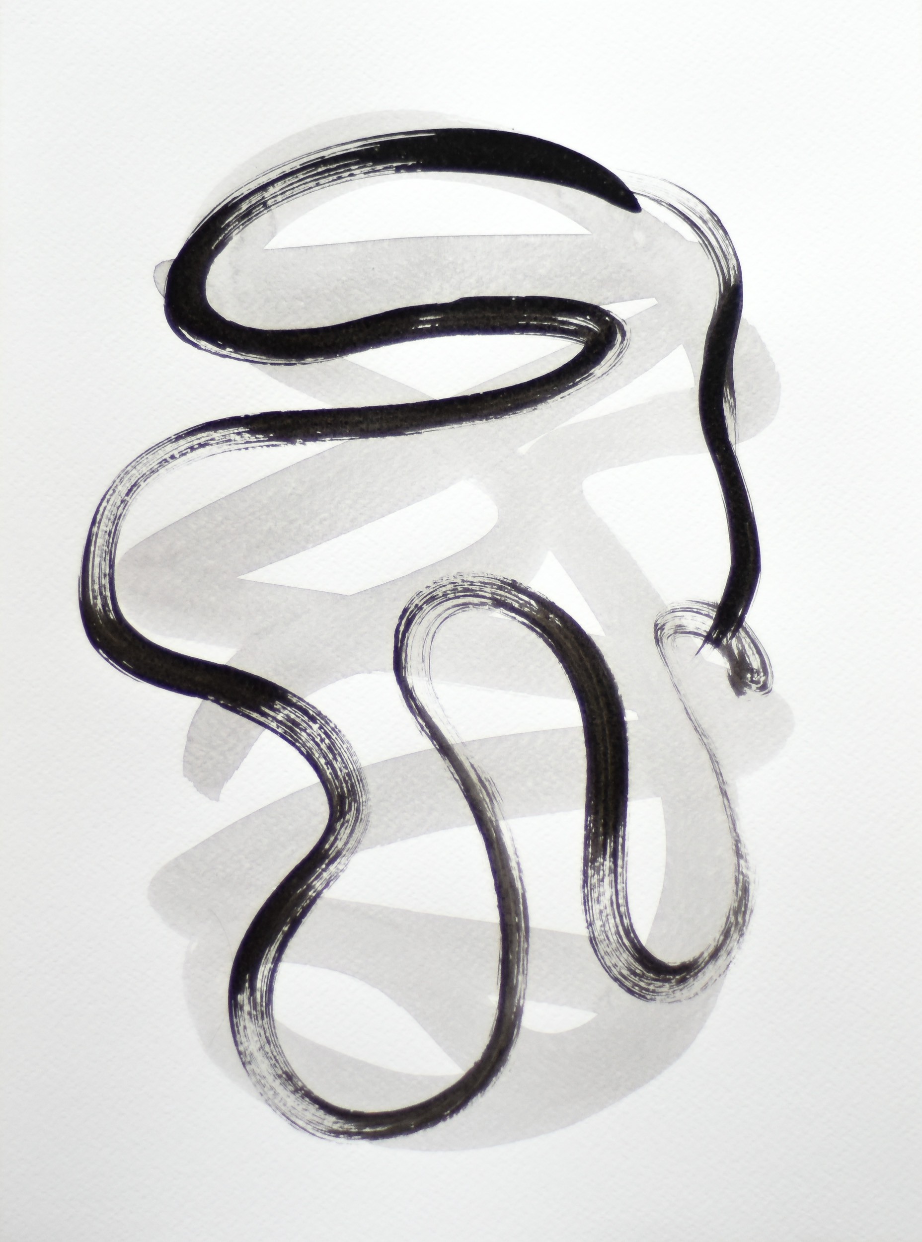 Gina Vor, Sign No. 32 (Abstrait Noir et Blanc) Gina Vor, Sign No. 32 (Abstrait Noir et Blanc)
