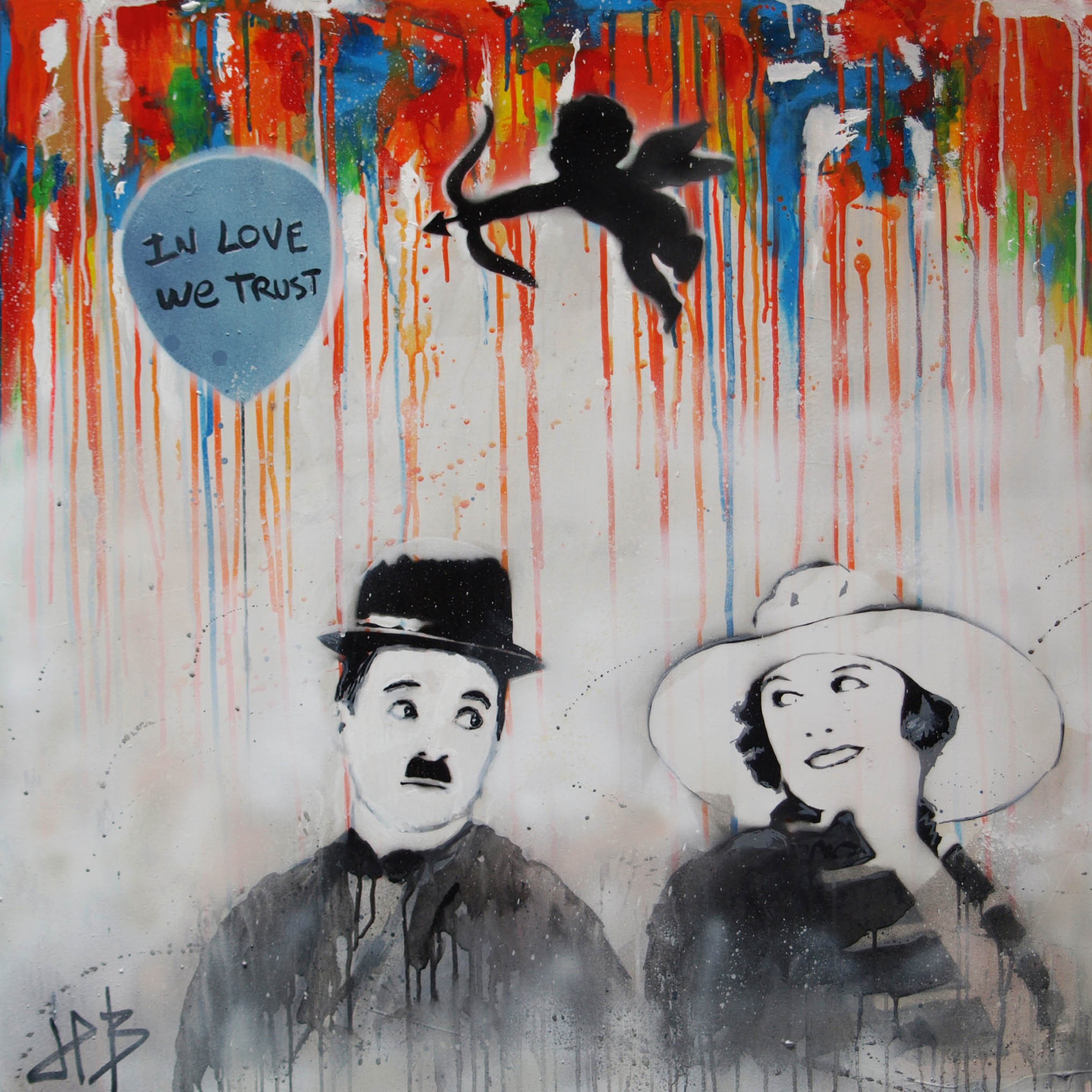 Jean-Philippe Berger, In Love We trust, with Charlie Chaplin... Jean-Philippe Berger, In Love We trust, with Charlie Chaplin...