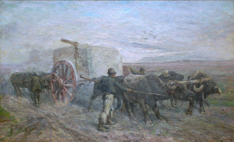 Giuseppe Raggio, Carriage of Travertine Giuseppe Raggio, Carriage of Travertine