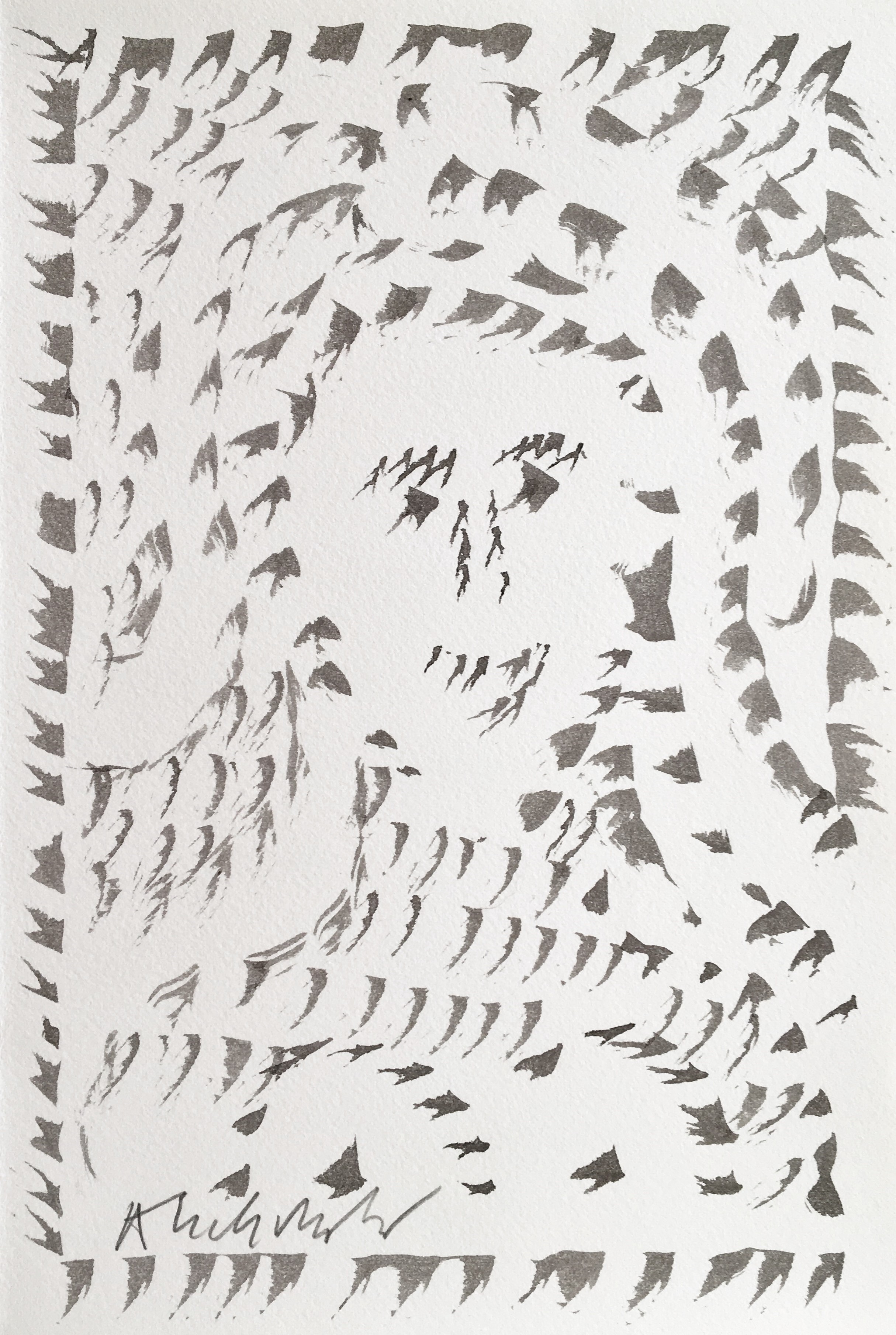 Pierre Alechinsky, Sans-titre Pierre Alechinsky, Sans-titre