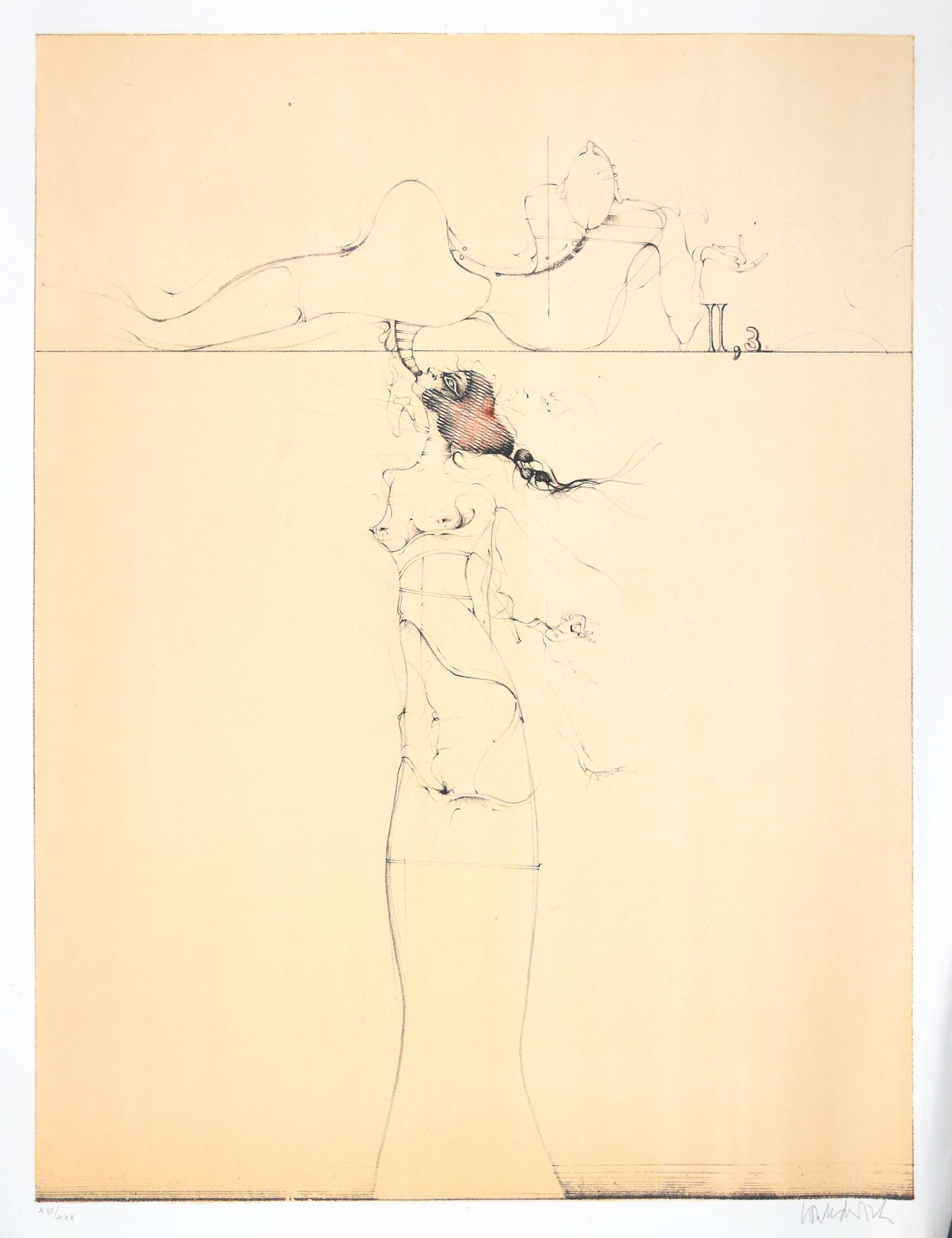 Paul Wunderlich, Untitled Paul Wunderlich, Untitled