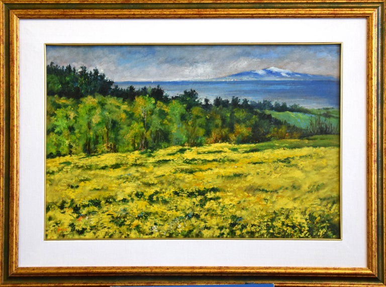 Luciano Sacco, The Aetna viewed from the Sila Luciano Sacco, The Aetna viewed from the Sila