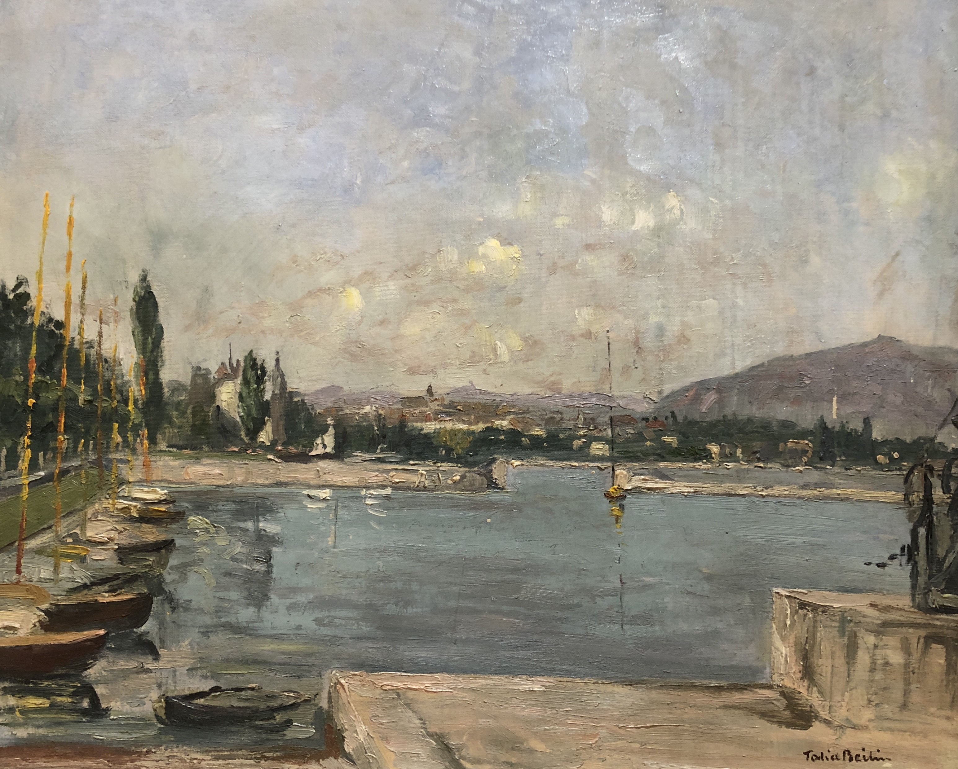Tolia Beilin, La Rade à Genève Tolia Beilin, La Rade à Genève