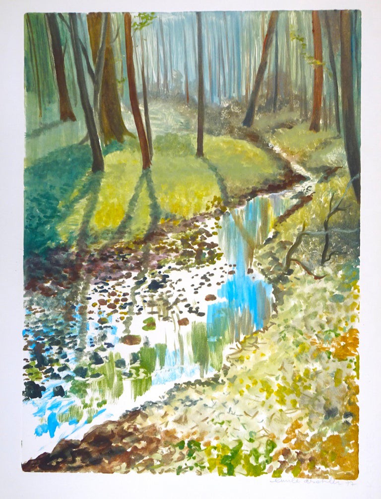 Emile Deschler, Autumn Landscape Emile Deschler, Autumn Landscape