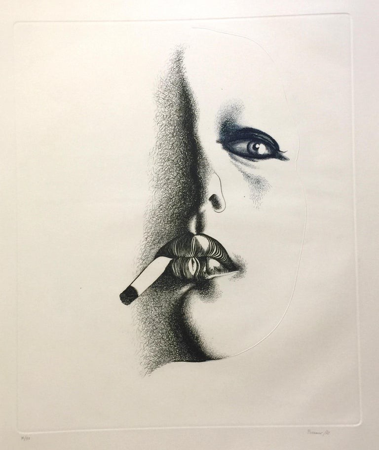 Giacomo Porzano, Smoker in White Giacomo Porzano, Smoker in White