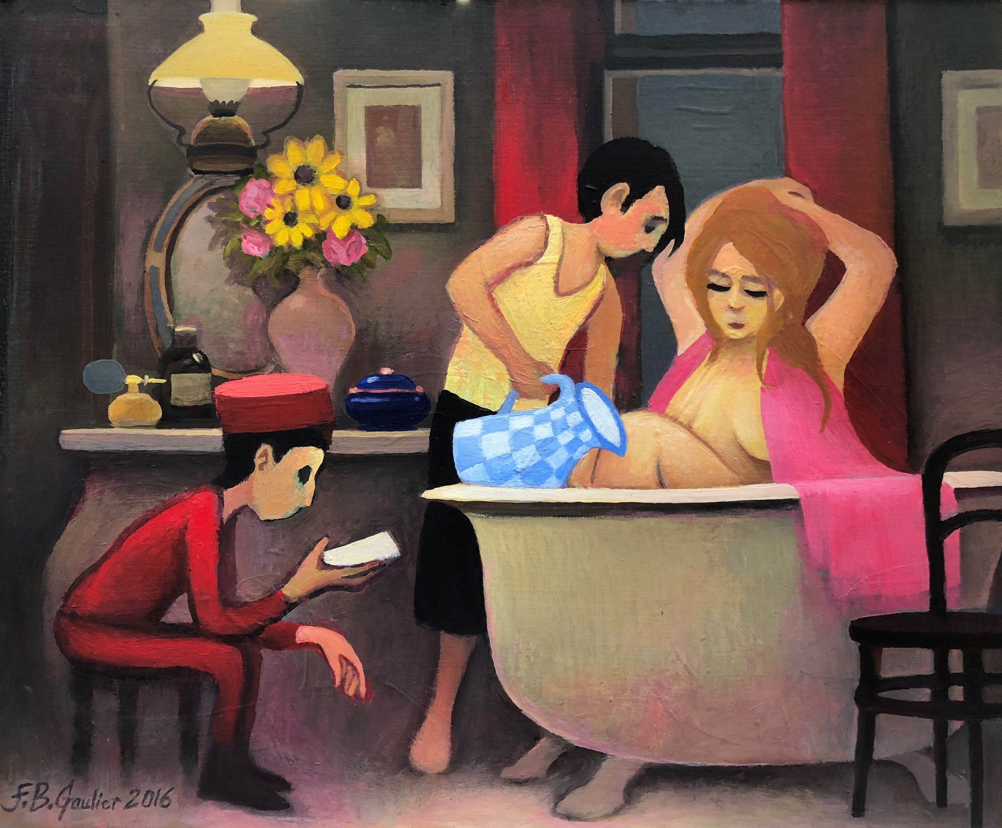 Franck-Bernard Gaulier, La toilette à Brunelda Franck-Bernard Gaulier, La toilette à Brunelda