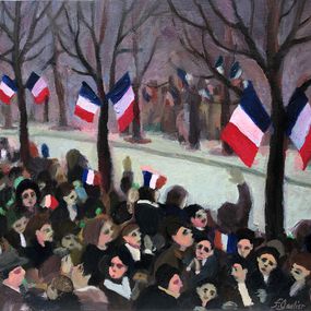 Painting, On n'est pas là, Franck-Bernard Gaulier