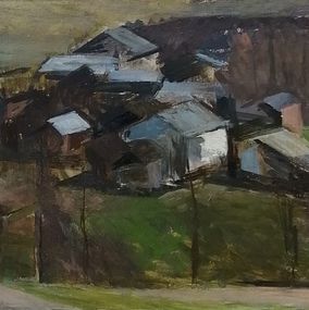 Gemälde, Savièse, Albert Chavaz