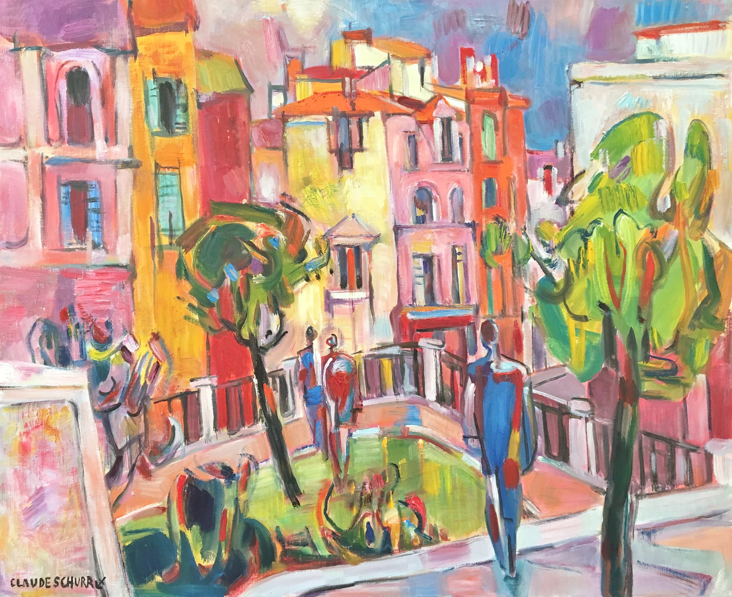 Claude Schürr, Vieux Nice paisible Claude Schürr, Vieux Nice paisible