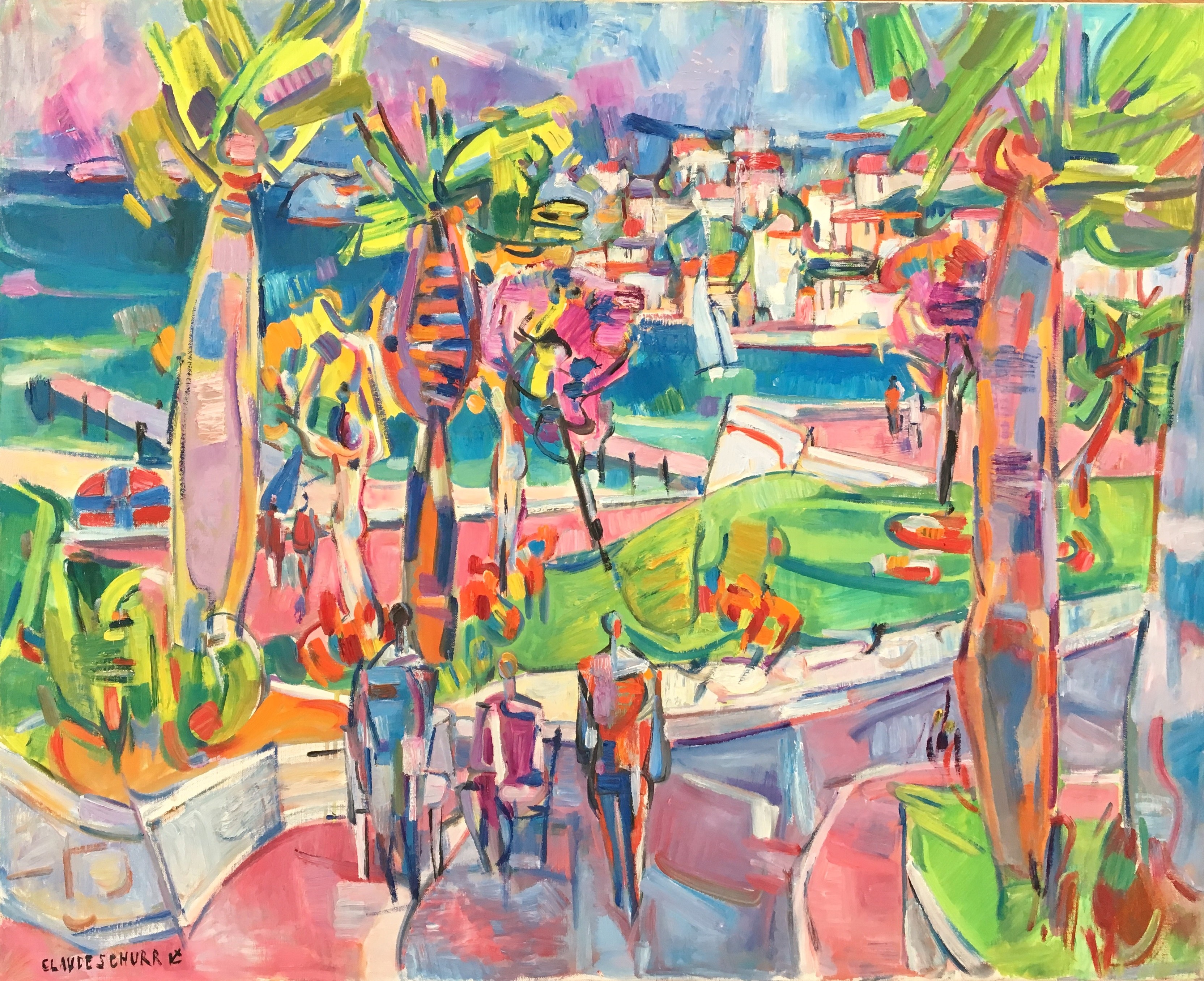 Claude Schürr, Verdure au port - Canto, Cannes Claude Schürr, Verdure au port - Canto, Cannes