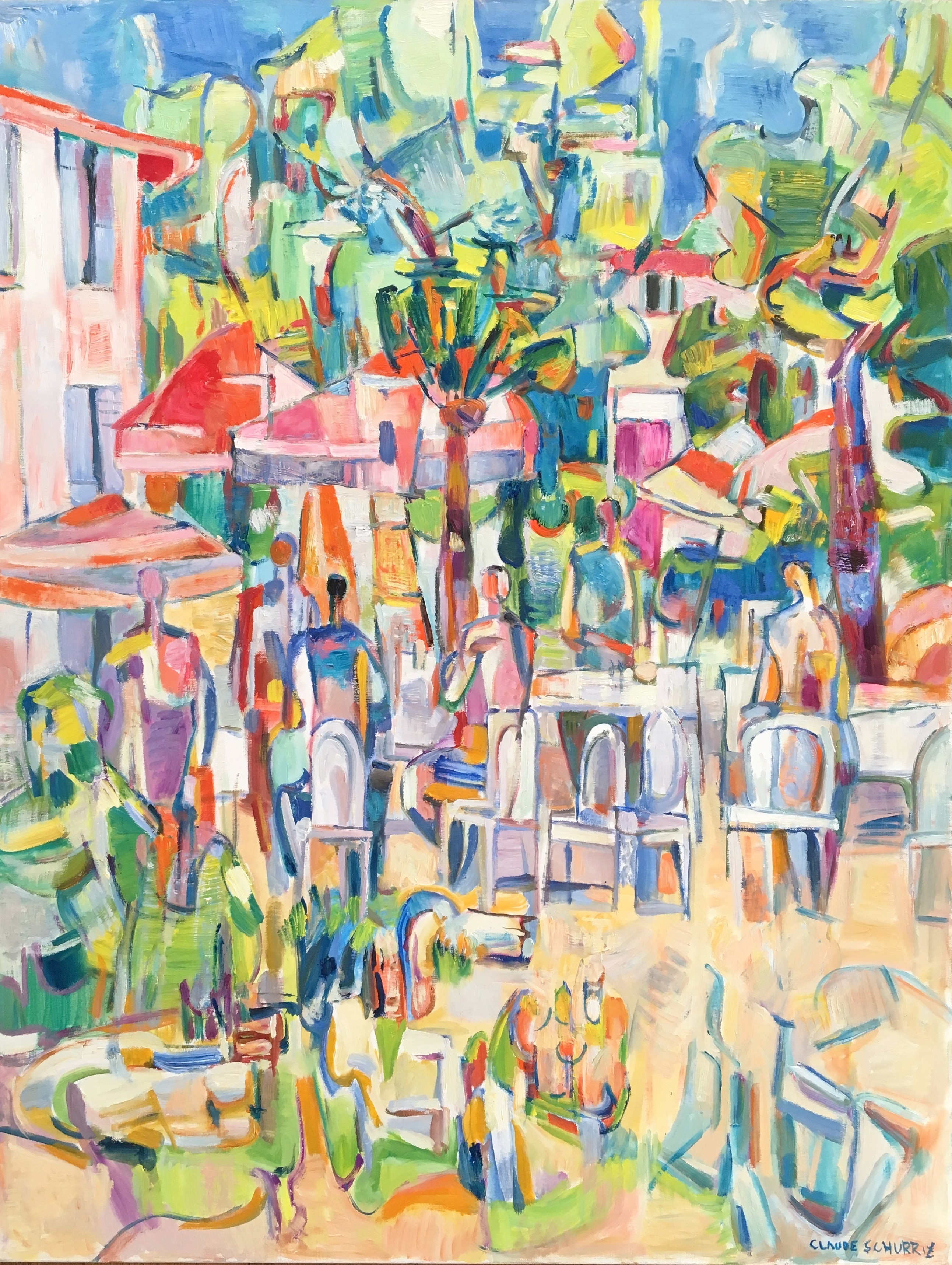 Claude Schürr, Déjeuner au soleil, Grasse Claude Schürr, Déjeuner au soleil, Grasse